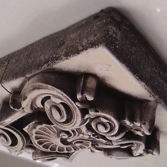 POSEIDEN bisque, Atlantis Tile, like Sid Dickens. *Rare & Retired wall art - Picture 2 of 12